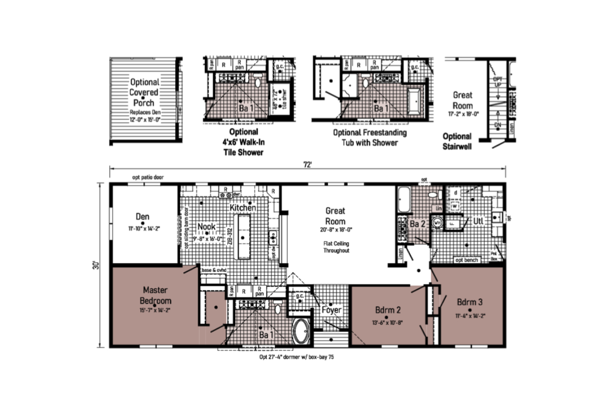 ◆タチカワ◆ウッドブラインド◆W152×H190◆O-2509BL3◆ Shaw Bradford 3 Natural Red Oak 3/8 in. T X 3.25 in. W Tongue and